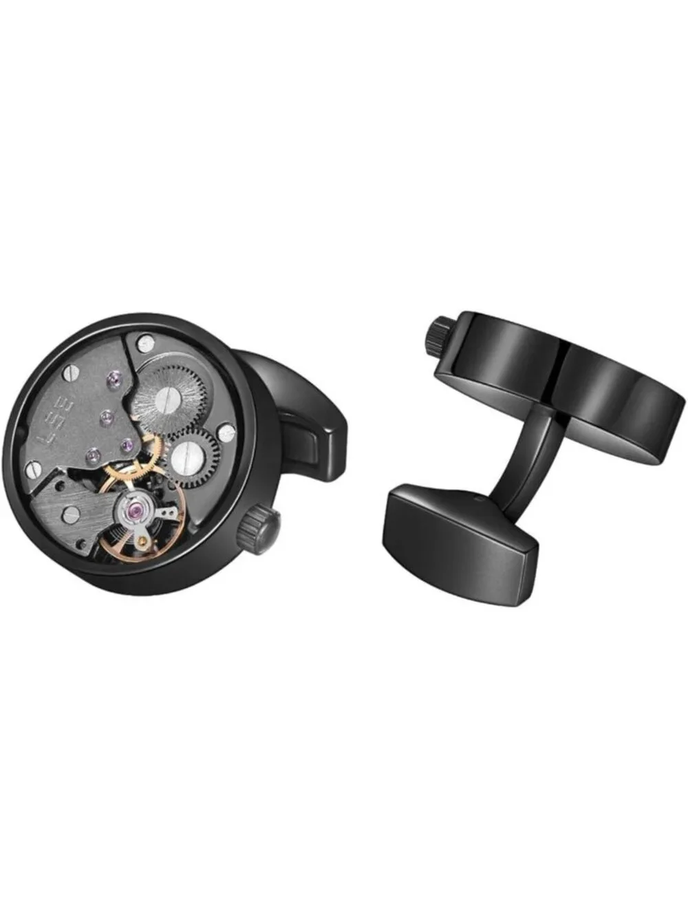 Steampunk Cuff Links for Men - Vintage Gear Design, Perfect for Weddings